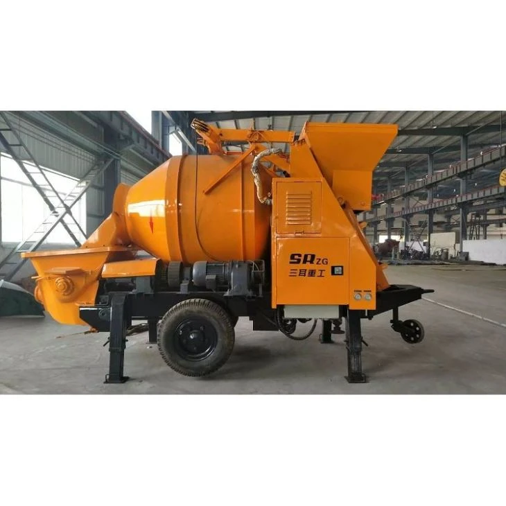 cement mixer with pump(001)